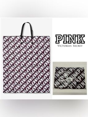 🆕VICTORIA’S SECRET PINK - NWT - PACKABLE BEACH / PICNIC BLANKET THROW